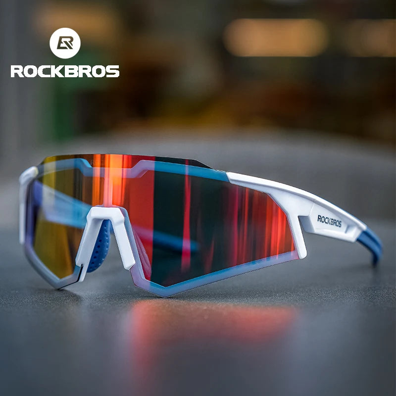 Óculos RockBros Ciclismo UV400 – Lentes Polarizadas e Fotocromáticas