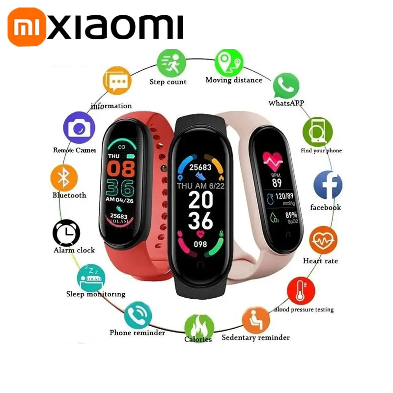 Xiaomi Smart Band Relógio de Movimento Contagem de Passos Bluetooth